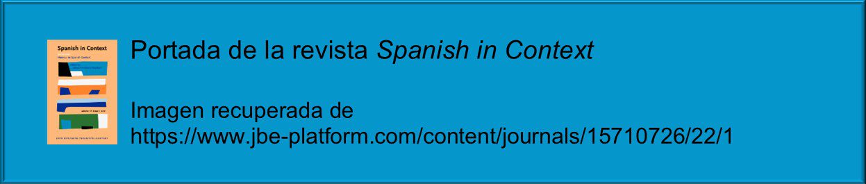Las variedades del español según los canarios no lingüistas: Apuntes de dialectología perceptiva